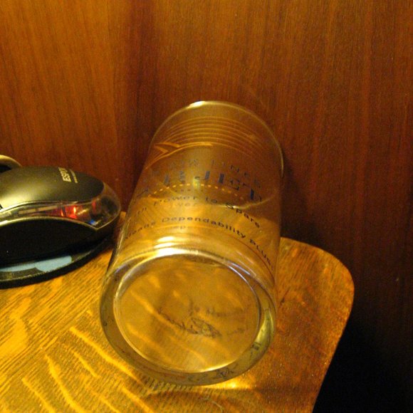 ✈️ Eastern Air Lines Vintage 1950's DC 8-B Cocktail Glass - Picture 10 of 10